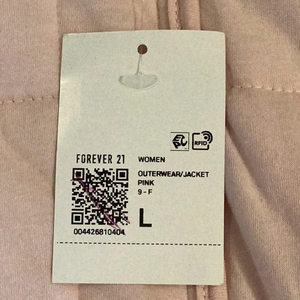 Forever 21 super soft Pink Quilted Jacket. Women’s size large, ❗️NEW with tags - Picture 10 of 14